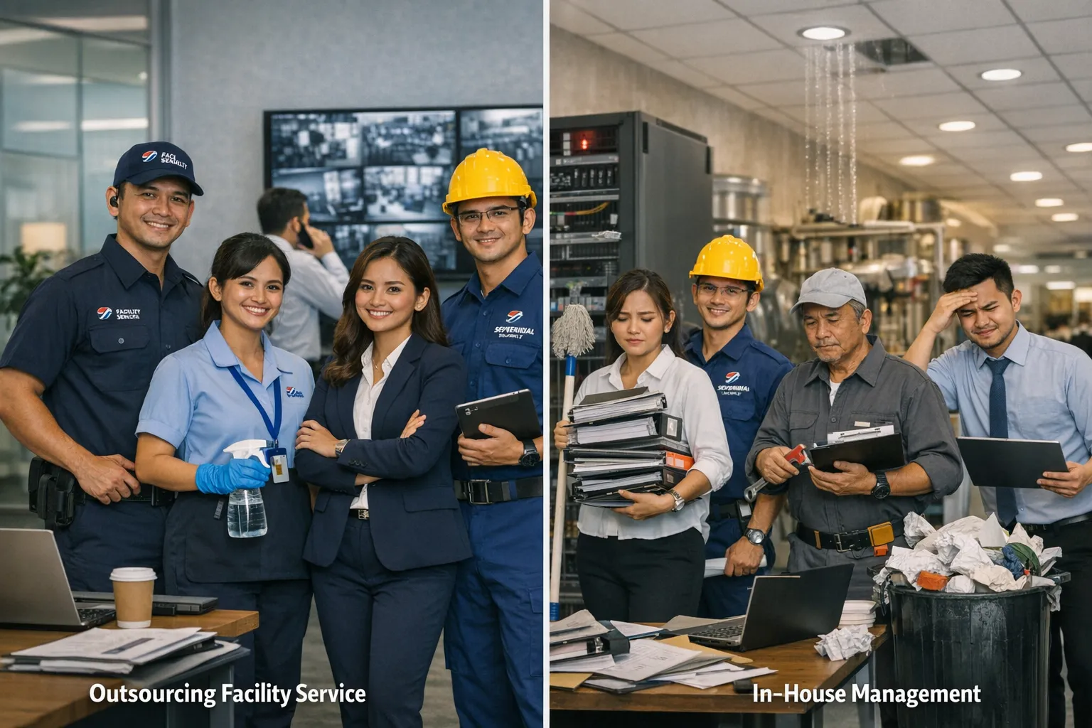 Outsourcing vs In-House Facility Service: Mana Lebih Efektif?